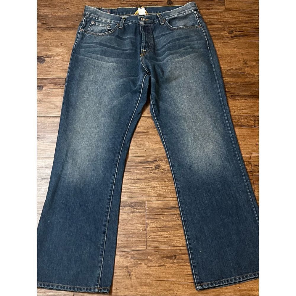 Lucky Brand Womens Slim Boot Leg High Rise‎ Short Inseam Jeans Size 36 #87